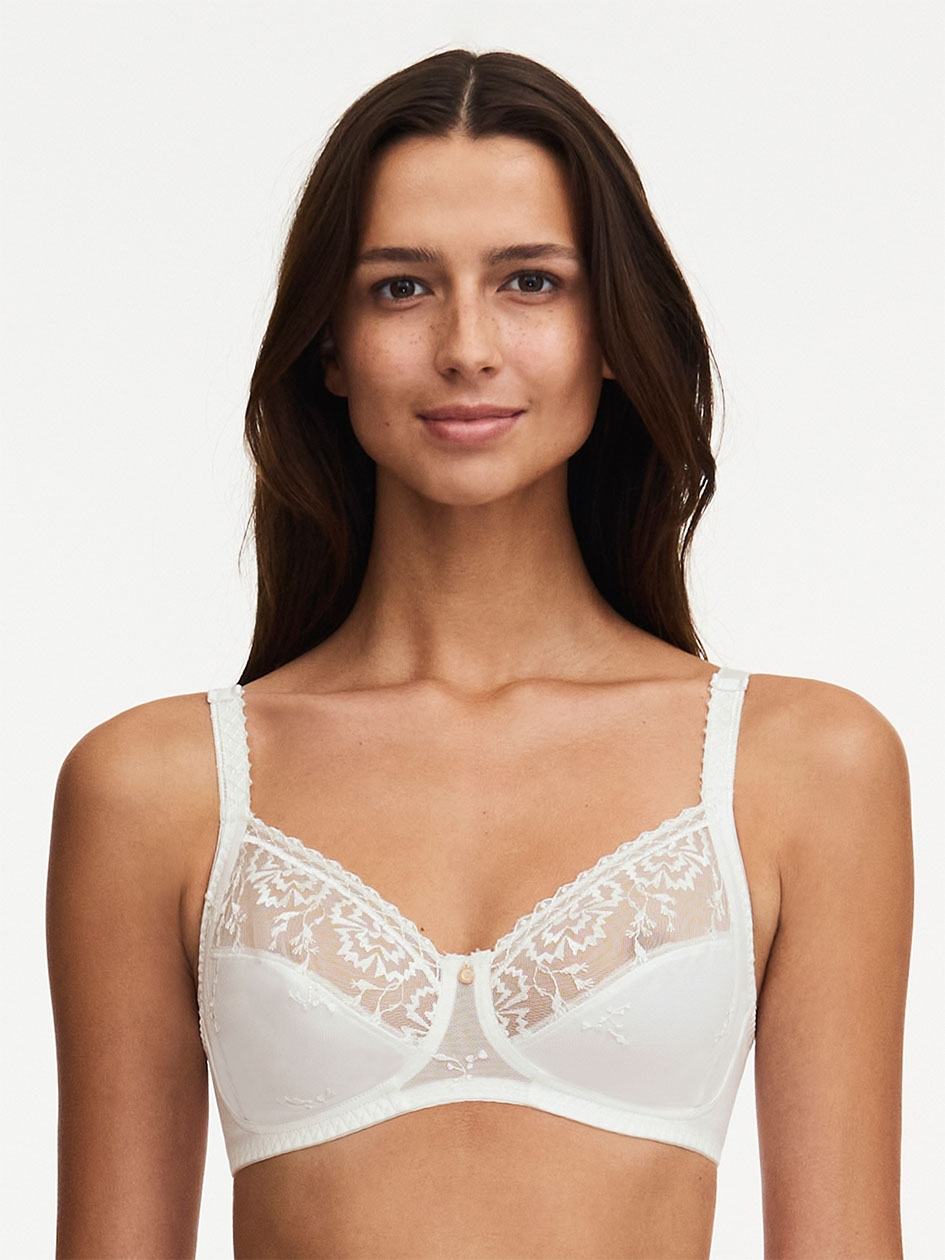 White Women Chantelle Every Curve Full Coverage Wireless Bras | FOE8280IH