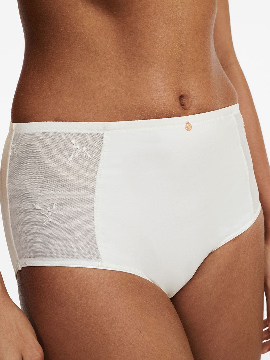 White Women Chantelle Every Curve High Waist Briefs | CRB7014UG