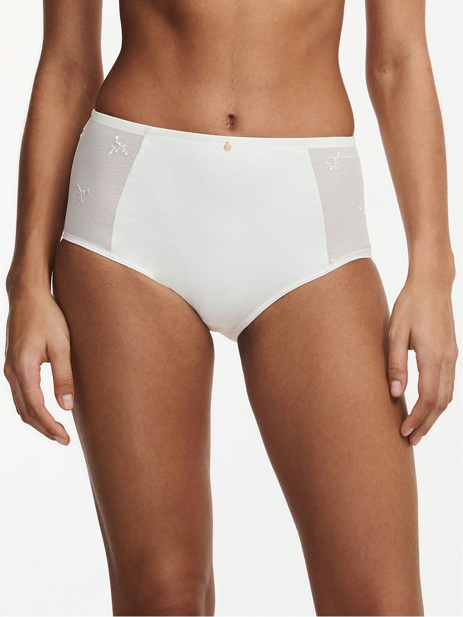 White Women Chantelle Every Curve High Waist Briefs | CRB7014UG