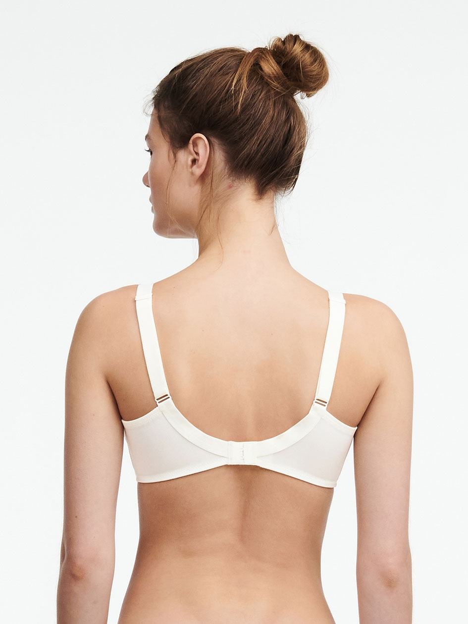 White Women Chantelle Hedona Seamless Minimizer Unlined Bra | YUK2219XU