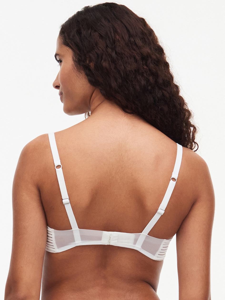 White Women Chantelle Impulse Push-up Bra | NOG10085DR