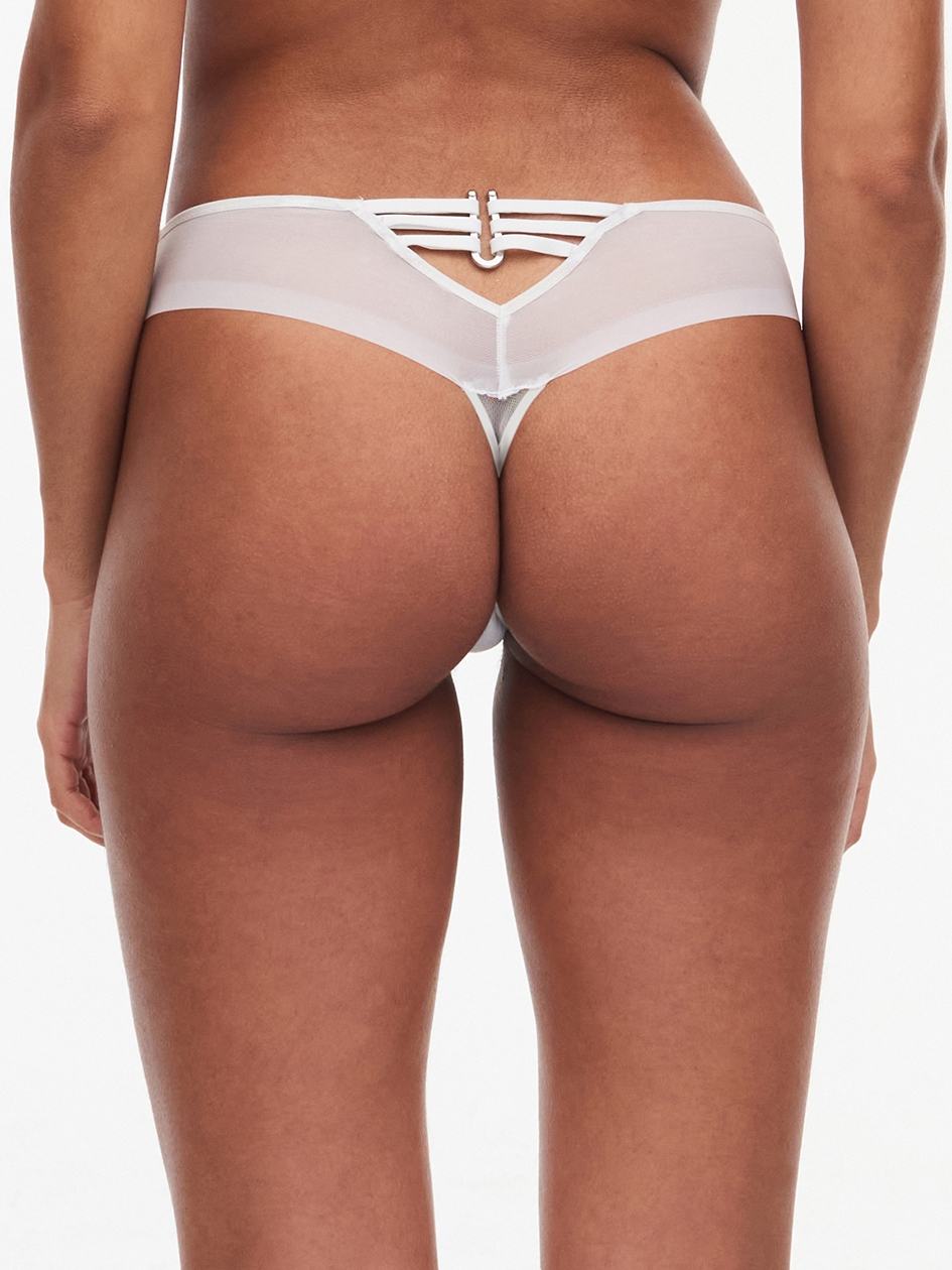 White Women Chantelle Impulse Thong Panty | ONS895KU