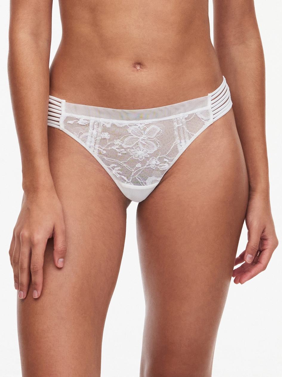 White Women Chantelle Impulse Thong Panty | ONS895KU