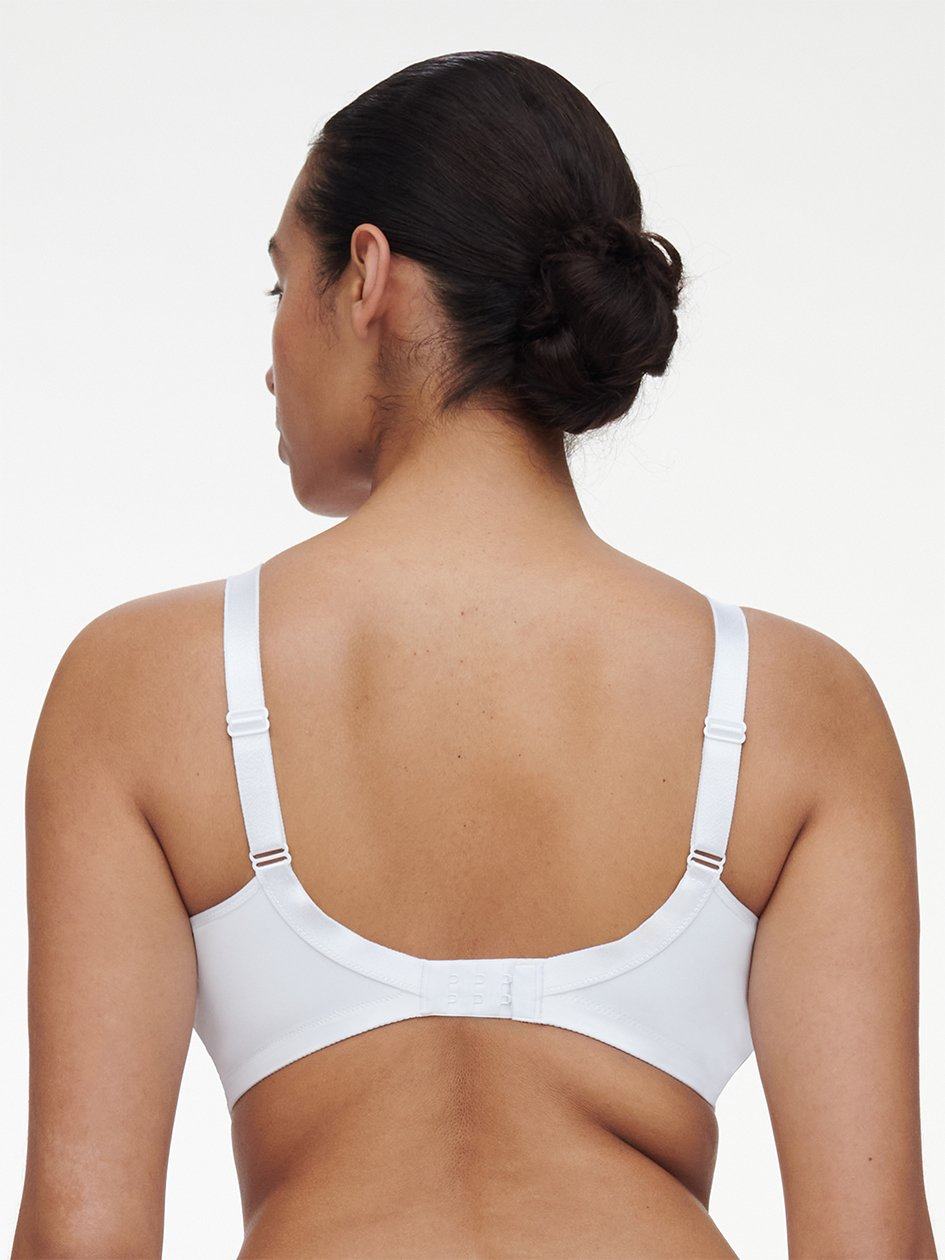 White Women Chantelle Merci Custom Fit Wireless with Pocket Bras | NRA7286UN