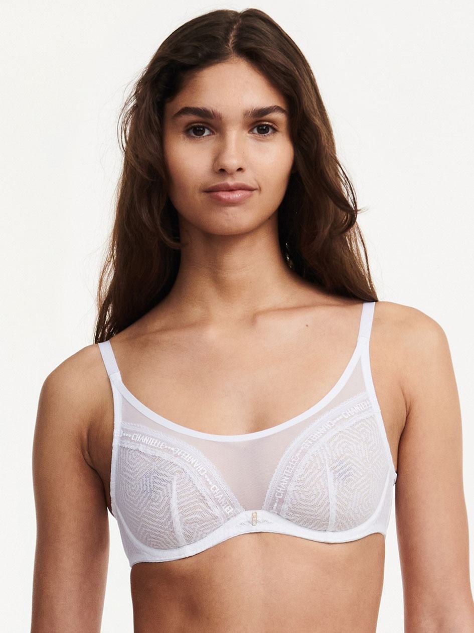 White Women Chantelle Modern Support Underwired Top Bras | BBB104QI