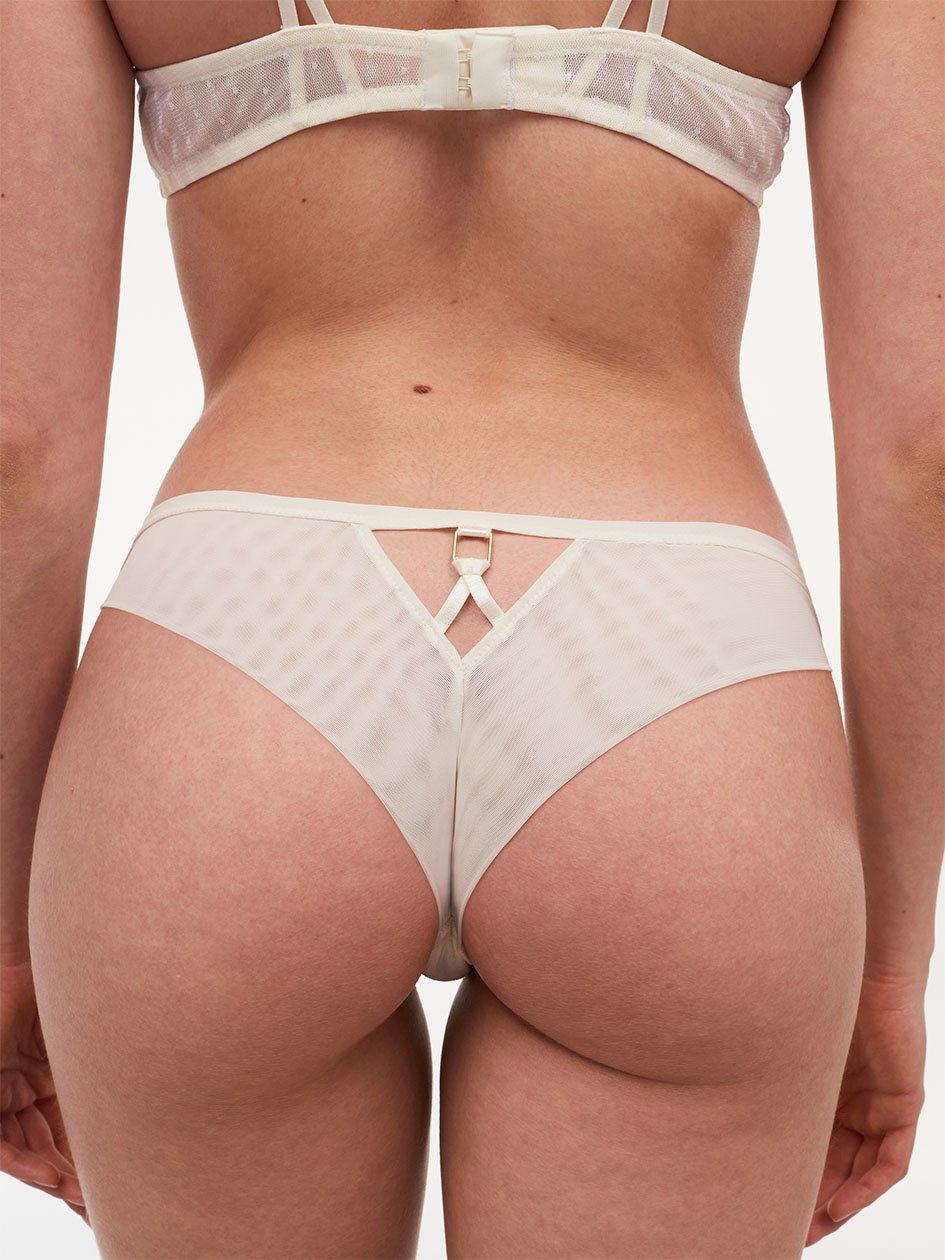 White Women Chantelle New Romance Thong Panty | UTB7788XS