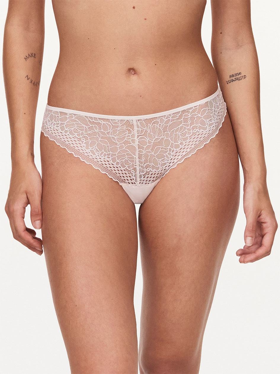 White Women Chantelle Pila Thong Panty | PQO3116WS