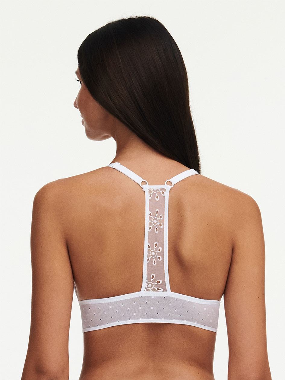 White Women Chantelle Prisca Wireless Bras | VAL801XV