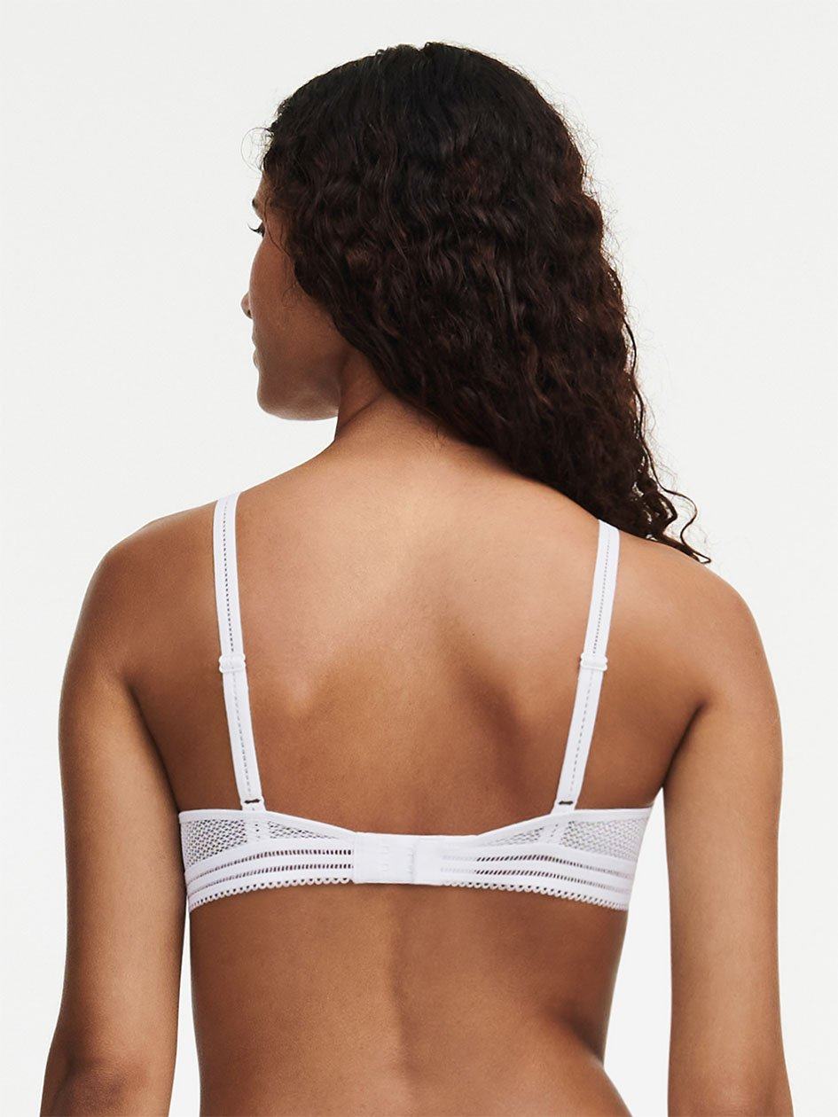 White Women Chantelle Sofie Lace Underwire Bras | PLO9081ZU