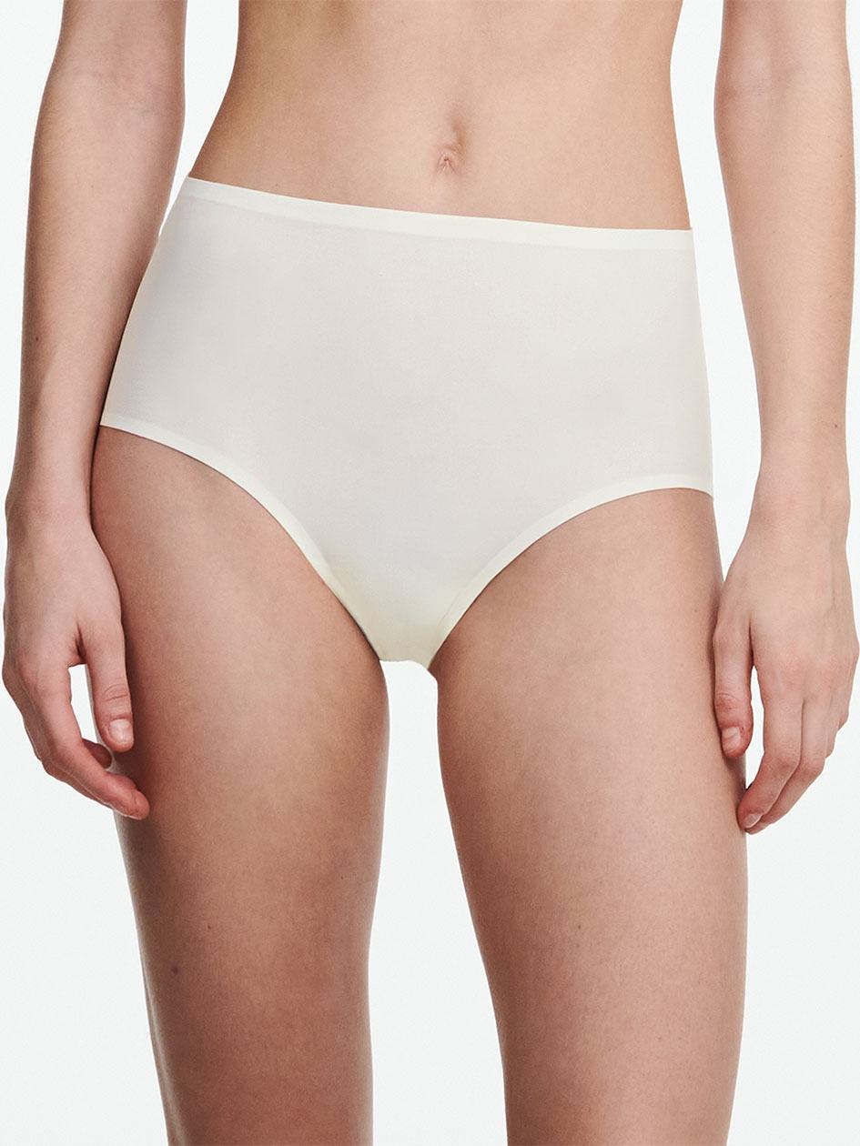 White Women Chantelle SoftStretch Briefs | NVD470HN