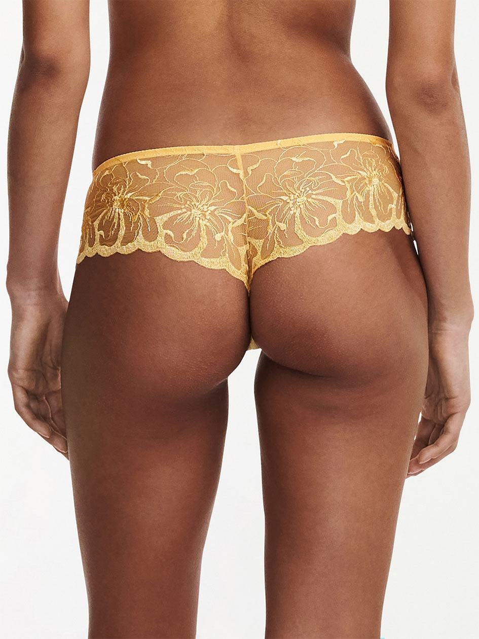 Yellow Women Chantelle Fleurs Hipster Panty | DSL825RI