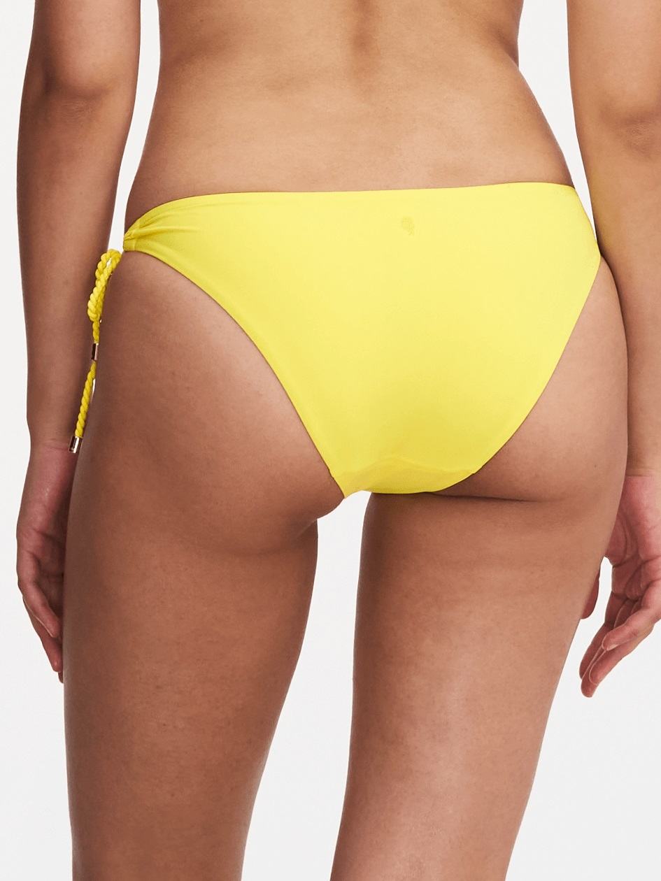 Yellow Women Chantelle Inspire Cheeky Swim Bikini Bottoms | WVR3193TE