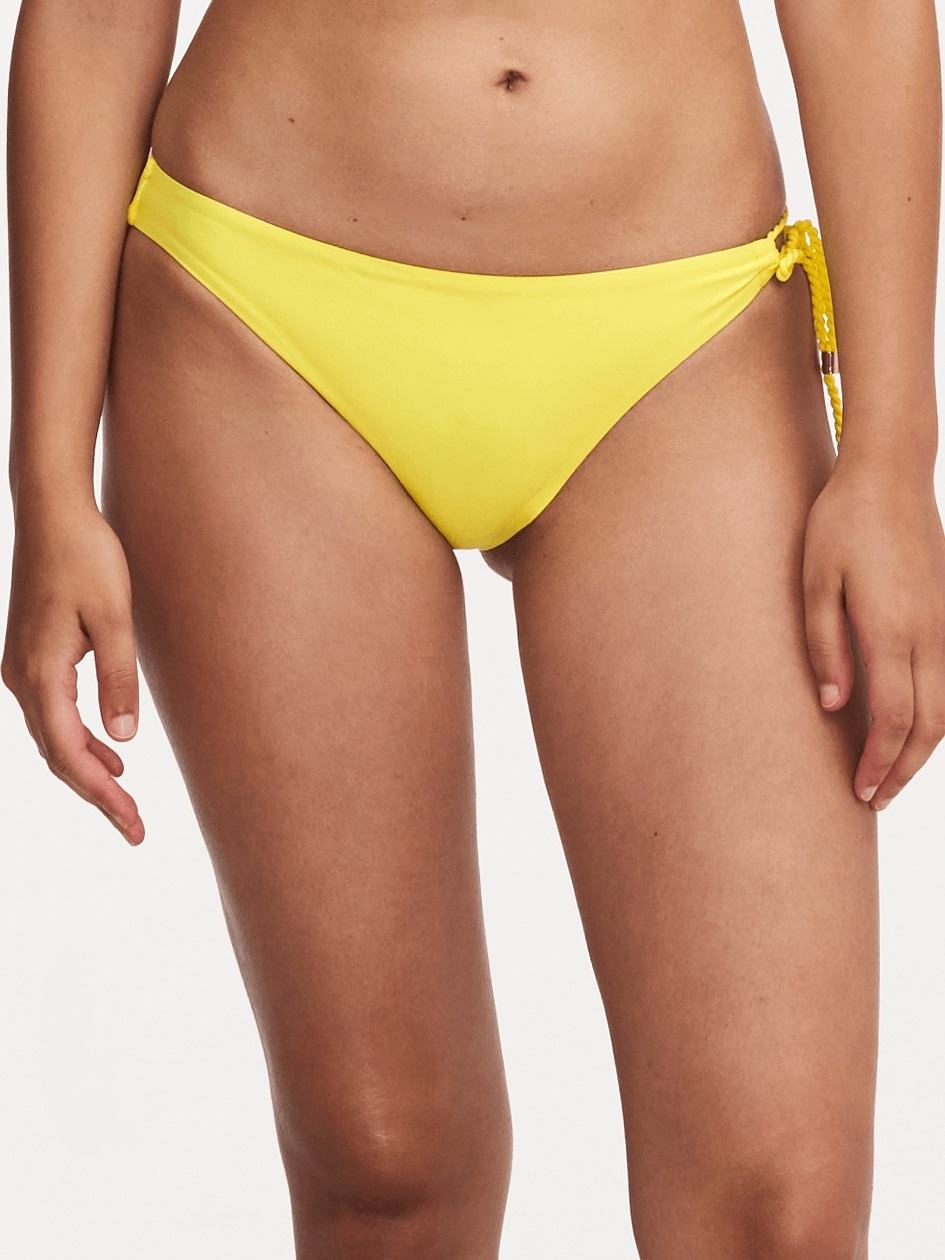 Yellow Women Chantelle Inspire Cheeky Swim Bikini Bottoms | WVR3193TE