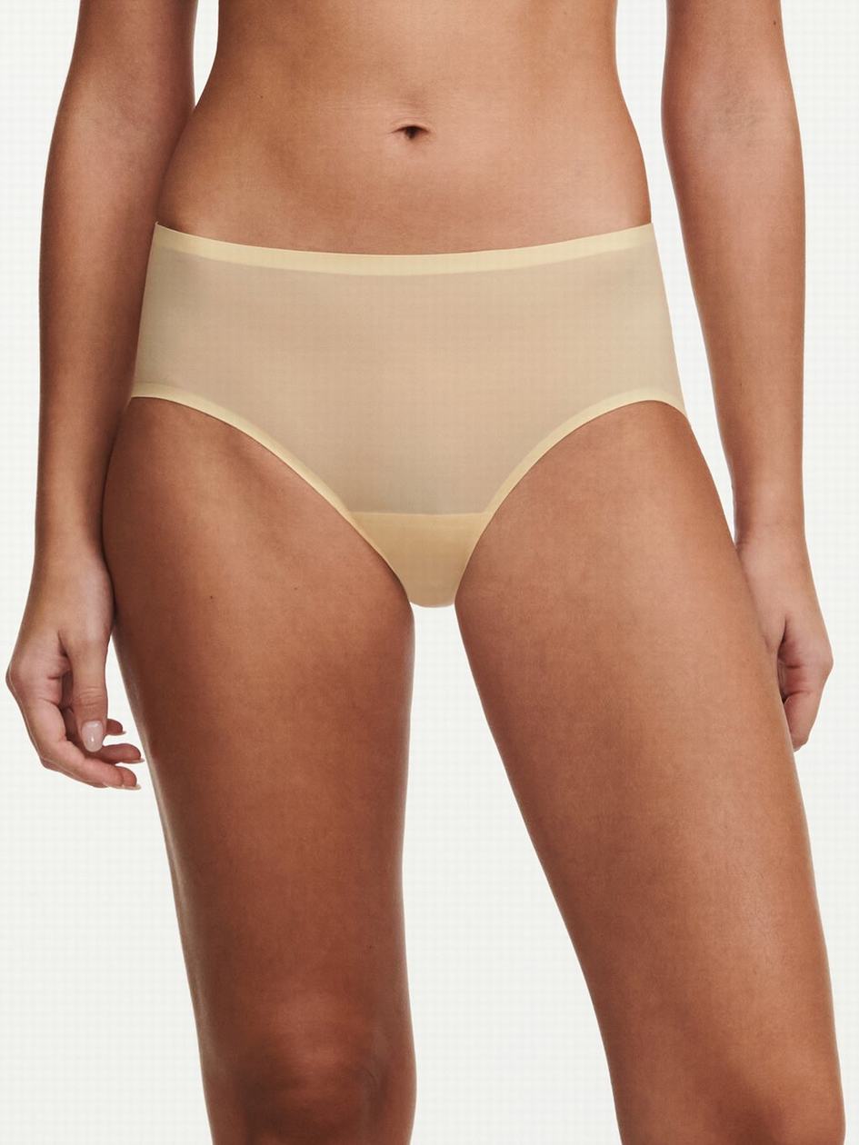 Yellow Women Chantelle SoftStretch Hipster Panty | ZNH9558ZO